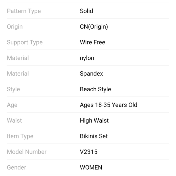 NWT LUXURY HEART TWO PIECE BIKINI SWIMSUIT S: SMALL-LARGE - Picture 8 of 9